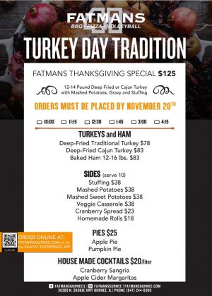Fatmans Thanksgiving Catering